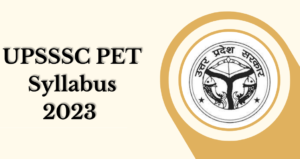 upsssc pet syllabus 2023 in hindi